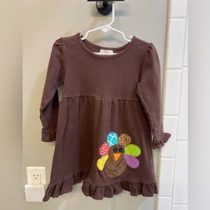 Blanke Boutique Brown Turkey Tunic / Size 4T / GUC